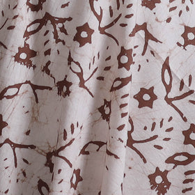 Kutch Hand Block Batik Print Pure Cotton Fabric 02