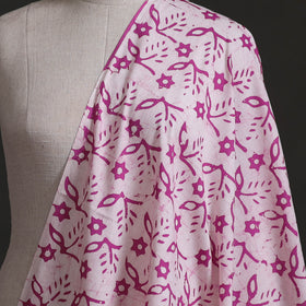 Kutch Hand Block Batik Print Pure Cotton Fabric 03