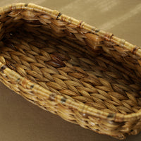 Eco-Friendly Water Hyacinth Oval Tray 02