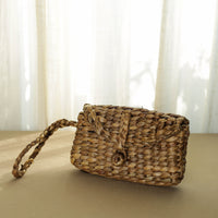 Handwoven Water Hyacinth Wallet 06