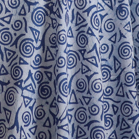 Kutch Hand Block Batik Print Pure Cotton Fabric 11