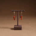 Orange - ethnic tribal tibetan earrings from himalaya 55
