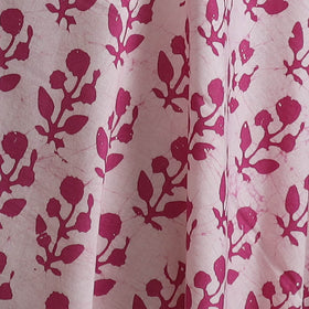 Kutch Hand Block Batik Print Pure Cotton Fabric 17