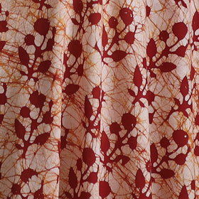 Kutch Hand Block Batik Print Pure Cotton Fabric 22
