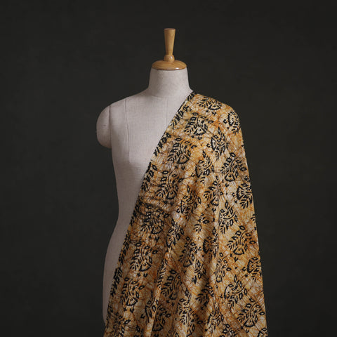 Kutch Hand Block Batik Print Pure Cotton Fabric 26