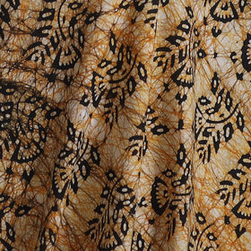 Kutch Hand Block Batik Print Pure Cotton Fabric 26