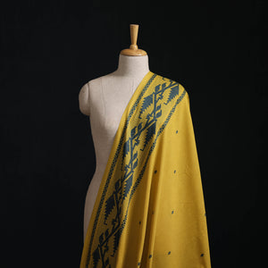 Yellow - Prewashed Cotton Jacquard Fabric 43