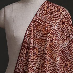 Kutch Hand Block Batik Print Pure Cotton Fabric 27