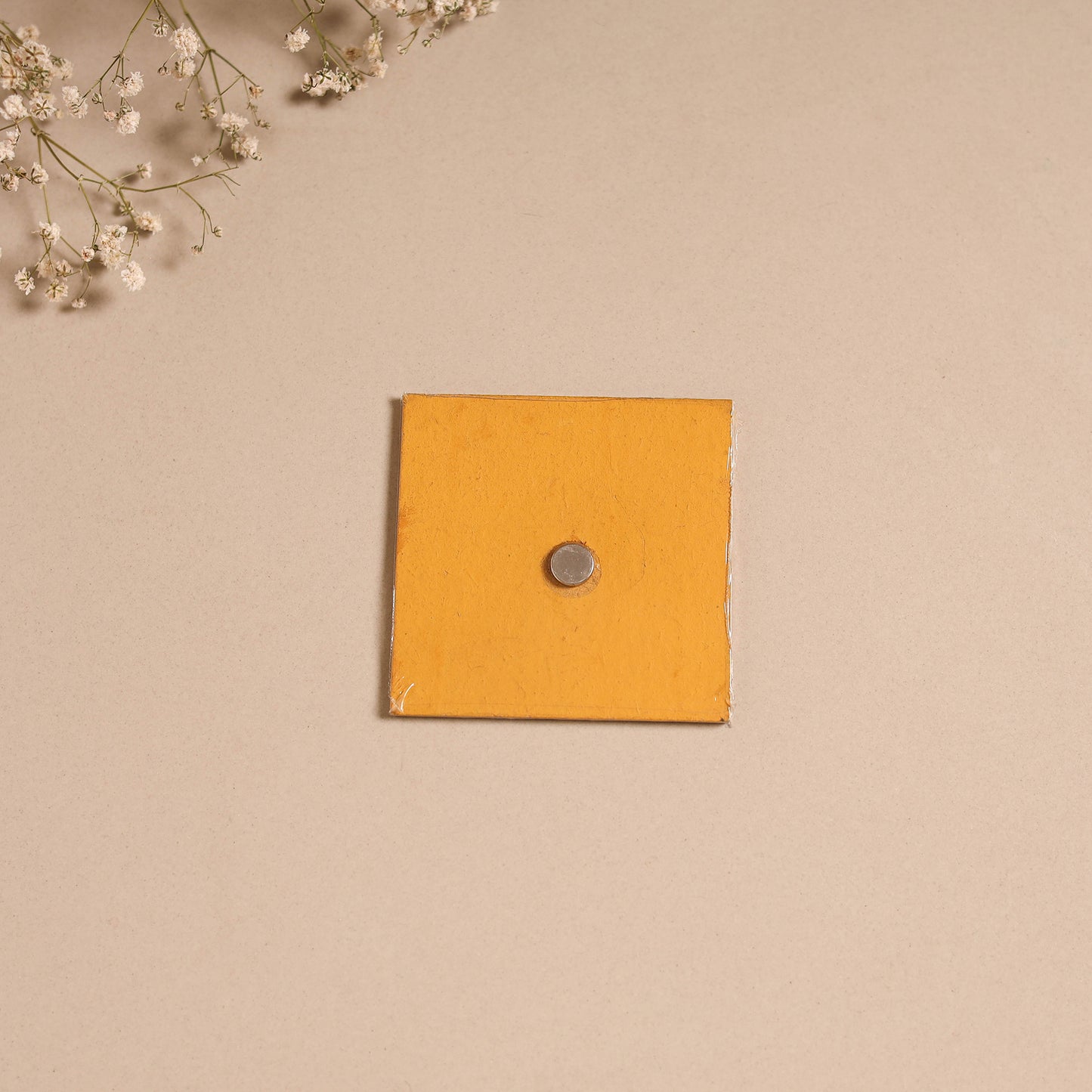 Kerala mural handpainted wooden fridge magnet 02