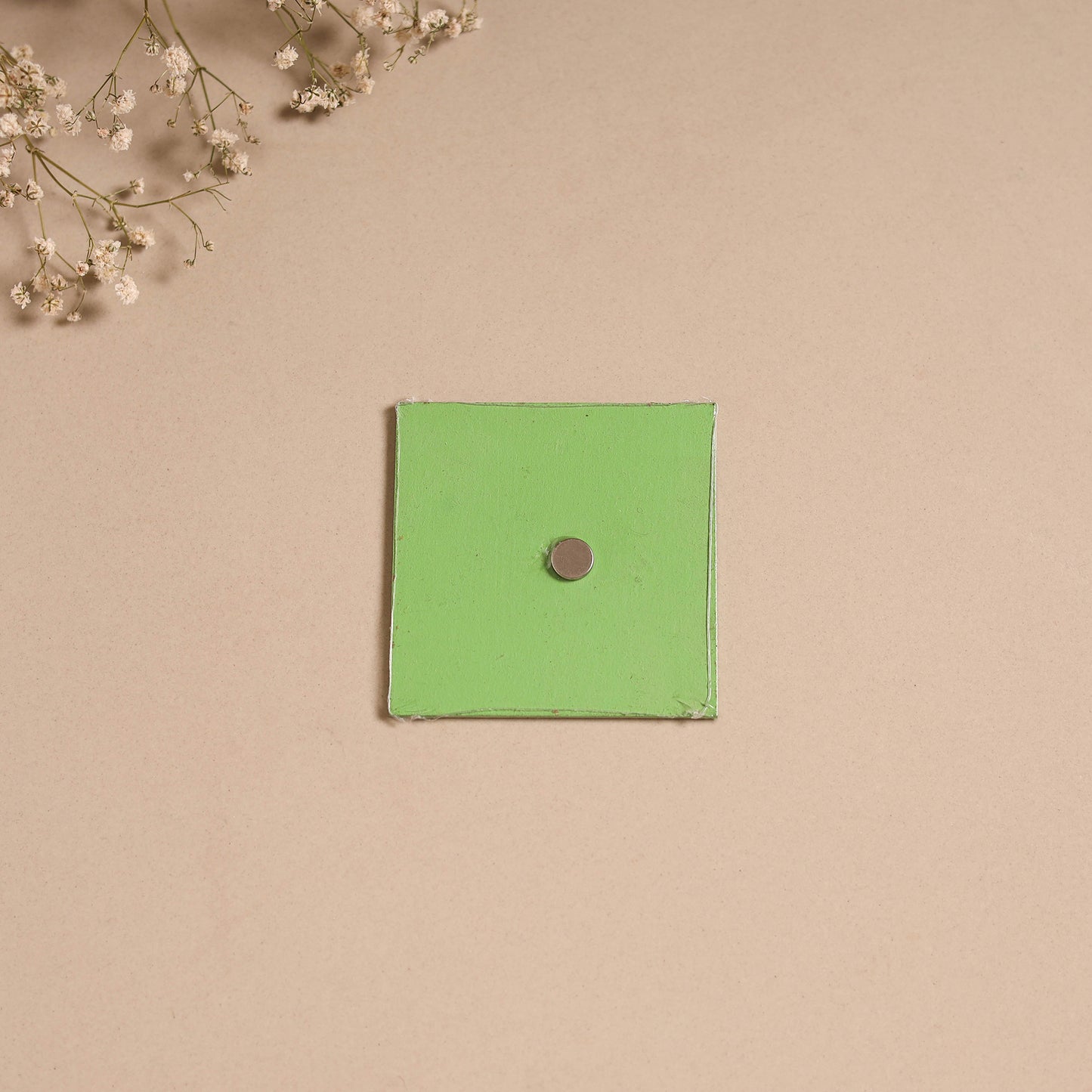 Kerala mural handpainted wooden fridge magnet 05