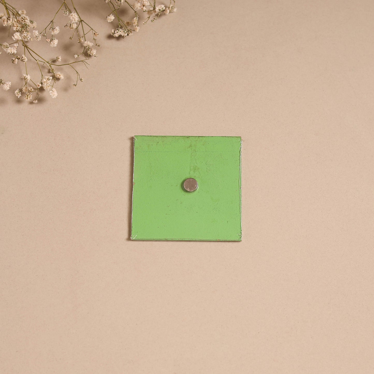 Kerala mural handpainted wooden fridge magnet 10