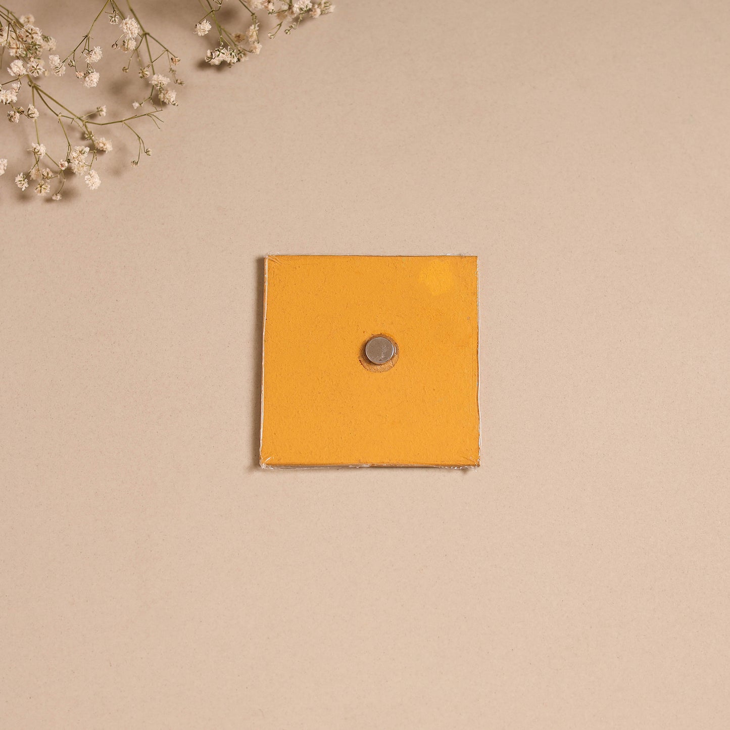 Kerala mural handpainted wooden fridge magnet 11