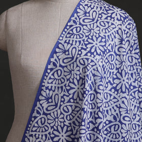 Kutch Hand Block Batik Print Pure Cotton Fabric 32