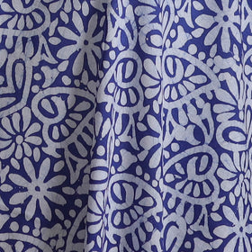 Kutch Hand Block Batik Print Pure Cotton Fabric 32