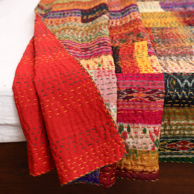 Multicolor - Khambadiya Tagai Patchwork Quilt / Gudri / Blanket 02