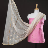 chanderi silk dress material