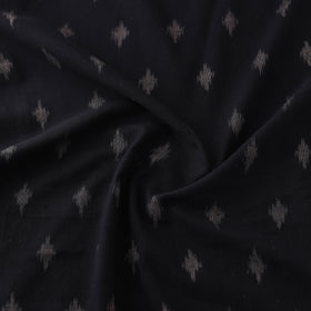 Pochampally Ikat Cotton Fabric with Kalamkari Border 05