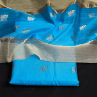 chanderi silk dress material