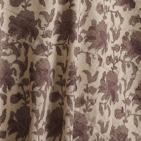 Ajrakh Vanaspati Hand Block Print Natural Dyed Cotton Fabric 12