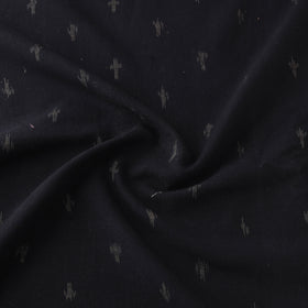 Pochampally Ikat Cotton Fabric with Kalamkari Border 09