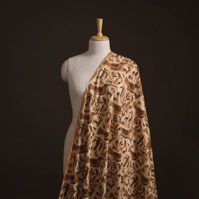 Ajrakh Vanaspati Hand Block Print Natural Dyed Cotton Fabric 13
