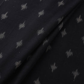 Pochampally Ikat Cotton Fabric with Kalamkari Border 10