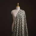 Ajrakh Vanaspati Hand Block Print Natural Dyed Cotton Fabric 15