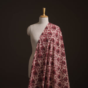 Ajrakh Vanaspati Hand Block Print Natural Dyed Cotton Fabric 23