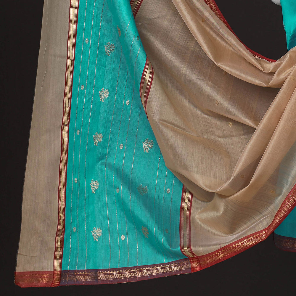 chanderi silk dress material