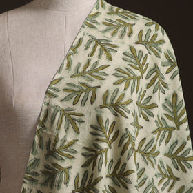 Ajrakh Vanaspati Hand Block Print Natural Dyed Cotton Fabric 26
