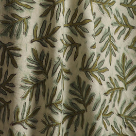 Ajrakh Vanaspati Hand Block Print Natural Dyed Cotton Fabric 26
