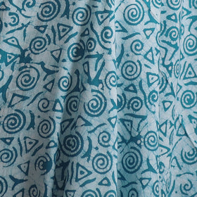 Kutch Hand Block Batik Print Pure Cotton Fabric 42