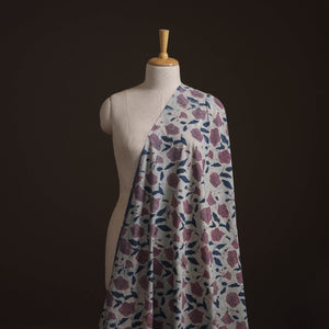 Ajrakh Vanaspati Hand Block Print Natural Dyed Cotton Fabric 30