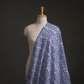 Kutch Hand Block Batik Print Pure Cotton Fabric 46