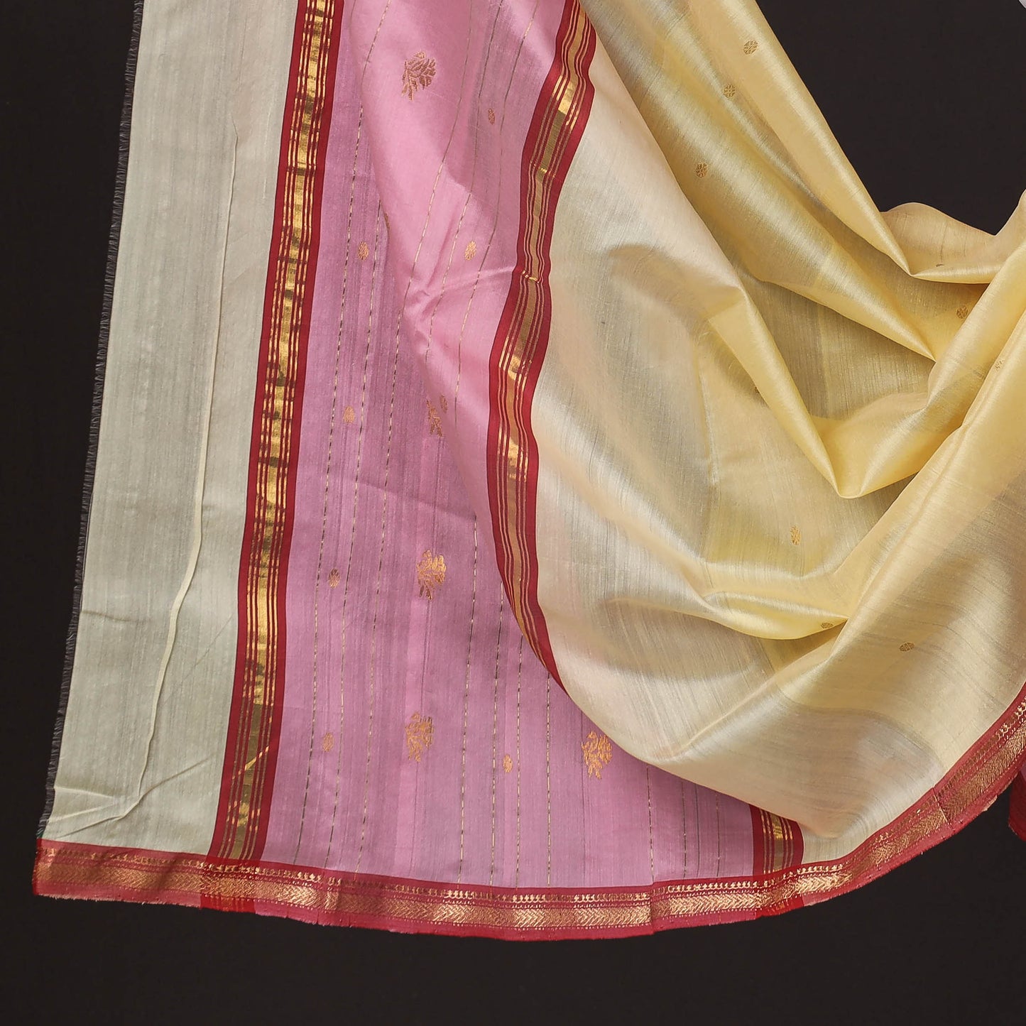 chanderi silk dress material