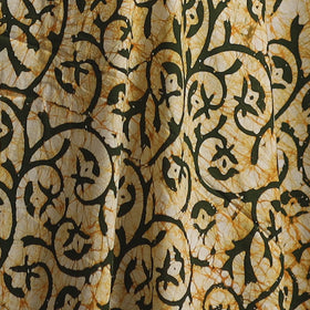Kutch Hand Block Batik Print Pure Cotton Fabric 54