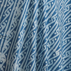 Kutch Hand Block Batik Print Pure Cotton Fabric 53