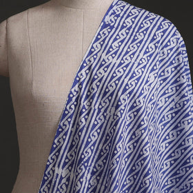 Kutch Hand Block Batik Print Pure Cotton Fabric 56