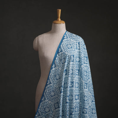 Kutch Hand Block Batik Print Pure Cotton Fabric 57