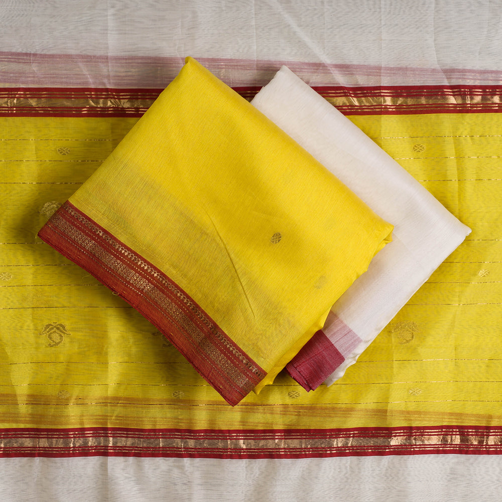 chanderi silk dress material