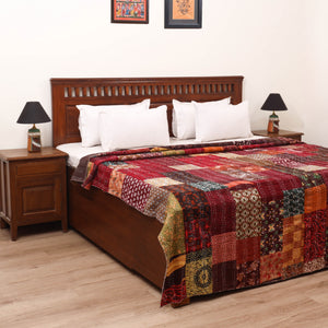 Khambadiya Tagai Patchwork Quilt / Gudri / Blanket 24