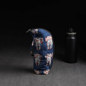 Blue - Handmade 1L Water Bottle Cover 07