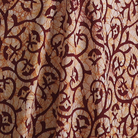 Kutch Hand Block Batik Print Pure Cotton Fabric 60
