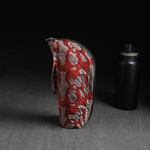 Red - Handmade 1L Water Bottle Cover 09