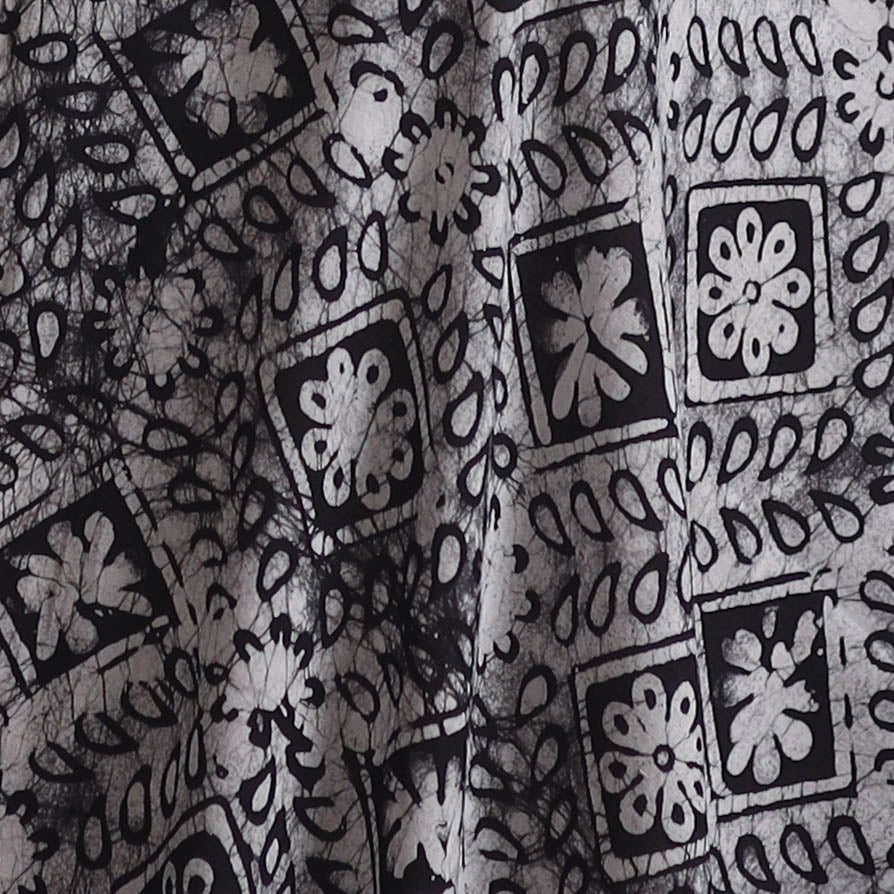 Kutch Hand Block Batik Print Pure Cotton Fabric 62