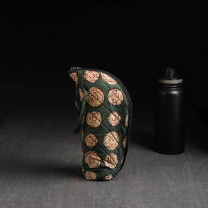 Green - Handmade 1L Water Bottle Cover 13