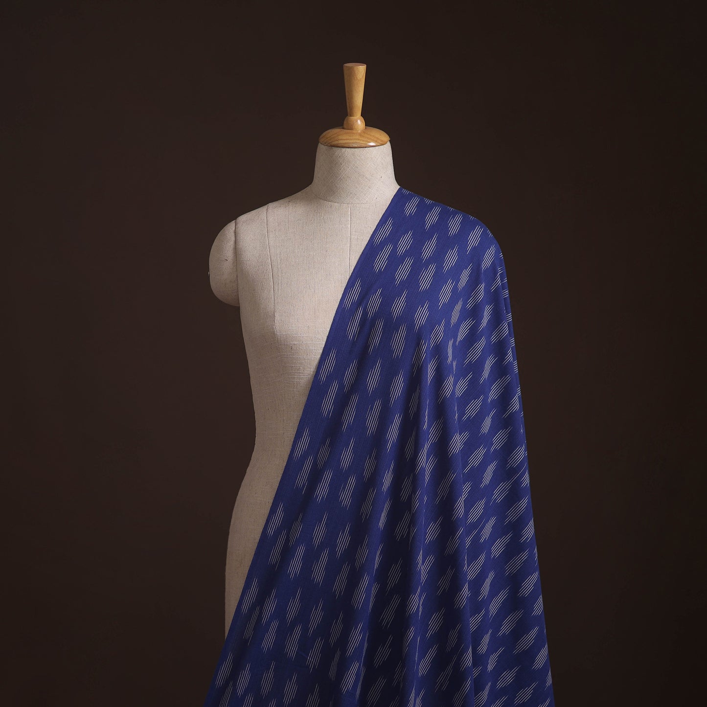Pochampally Ikat Woven Cotton Fabric 01