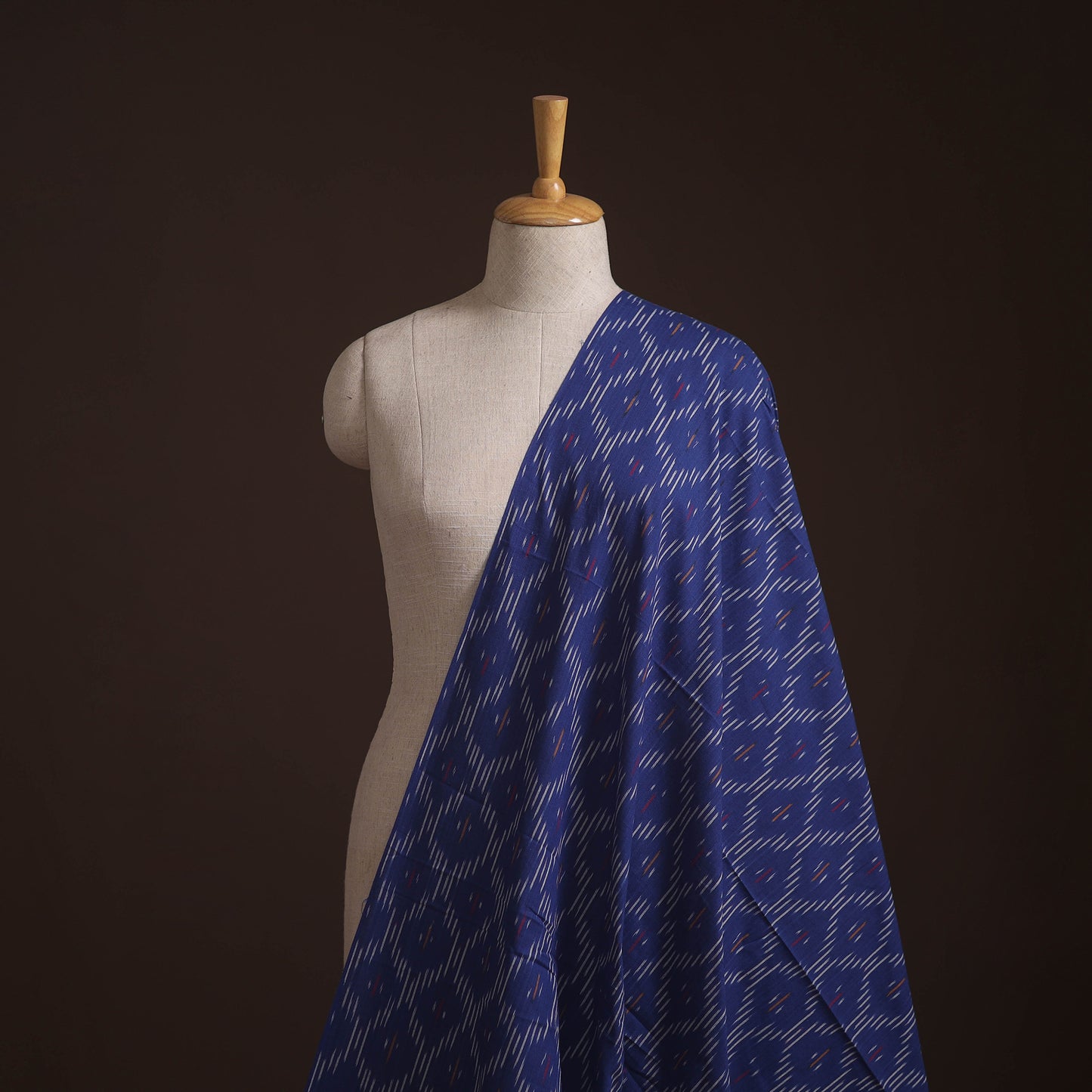 Pochampally Ikat Woven Cotton Fabric 02