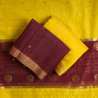 chanderi silk dress material