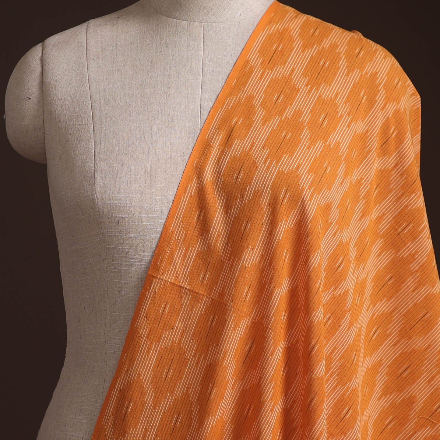 Pochampally Ikat Woven Cotton Fabric 04